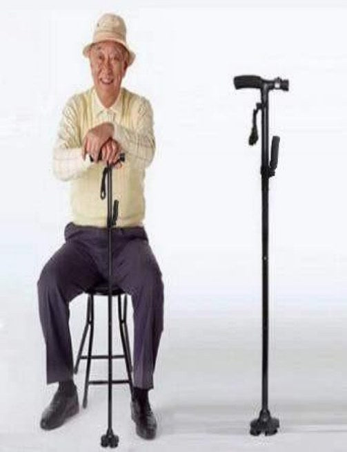 Handle Dependable Professional Led Light Folding Walking Stick