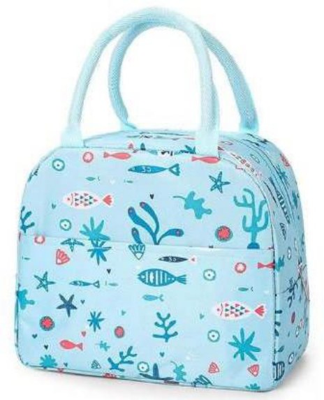 Blue Fish Lunch Bag