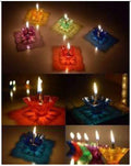 Traditional Diwali 3D Plastic Shadow Reflection Diya - SKU 197