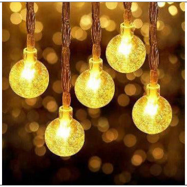 14 Led Crystal Bubble Ball Strings - SKU 201
