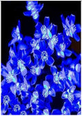 Led Flower String Light Blue - SKU 202