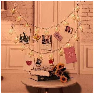 Heart Shape Photo Clip Led String Light - SKU 207