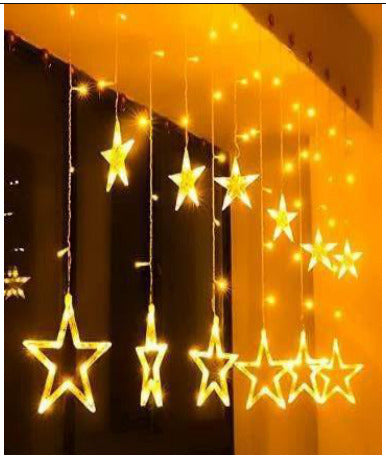 Star 138 Led Curtain String Heart - SKU 210