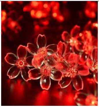 Red Flower Fairy String Light - SKU 217