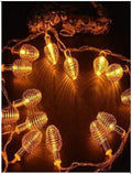 Copper Wire Yellow 10 Feet Length Decorative Diwali String Lighting - SKU 226