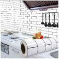White Brick Wallpaper - SKU 253